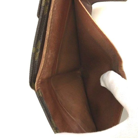 017086D Louis Vuitton Wallet Monogram Portefeiulle Elise Trifold - Picture 6 of 9